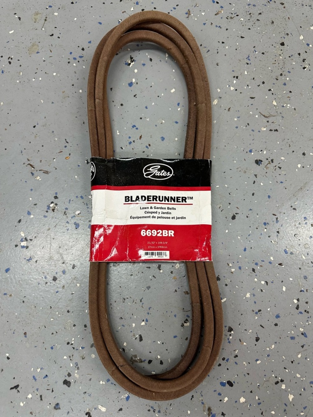 Gates Bladerunner Lawn & Garden Belt in Brown (6692BR)